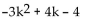 Evaluate. -Find f(k - 1)  when f(x)  =   + 5x - 3. A)    B)    C)    D)   