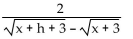 Find the difference quotient,   , for the function and simplify it. -a(x)  =   A)    B)    C)    D)   