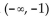 Determine the intervals on which the function is increasing, decreasing, and constant. -  A)    ; Decreasing on   B)    ; Decreasing on (   C)    ; Decreasing on   D)    Decreasing on (  