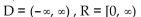 Find the domain and range. -  A)    B)    C)    D)   