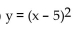 Match the function with the graph. -  A)    B)    C)    D)   