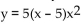 Write the equation of the graph after the indicated transformation(s) . -The graph of   is vertically stretched by a factor of 5, and the resulting graph is reflected across the x-axis. A)    B)    C)    D)   