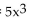 The graph of the given function is drawn with a solid line. The graph of a function, g(x) , transformed from this one is drawn with a dashed line. Find a formula for g(x) . -  A)    B)    - 5 C)    D)   