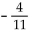 Evaluate. -Find (f/g) (-2)  given f(x)  = 4x - 6 and g(x)  =   + 14x + 5. A)    B)    C)    D)   