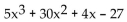 Evaluate. -Given f(x)  = 4x + 4 and g(x)  =   + 6x - 7, find (f · A)    B)    C)    D)   