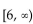 Find the specified domain. -For f(x)  =   - 36 and g(x)  = 2x + 3, what is the domain of f - g? A)    B)  (-6, 6)  C)    D)   