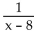 Find the specified domain. -For f(x)  =   and g(x)  =   , what is the domain of f · g ? A)    B)    C)    D)   