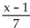 Find the requested function value. -Find   (29)  when f(x)  =   , g(x)  =   and h(x)  = x - 7 . A)  4 B)  -4 C)  -18 D)  18