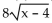 Find the requested composition of functions. -Given f(x)  =   and g(x)  = 8x - 10, find   (x) . A)    B)    C)    D)   