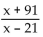 Determine whether or not the function is one-to-one. -f(x)  =   A)  No B)  Yes