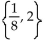 Solve. -Find   for the function f = {(9, -6) , (2, -8) , (-5, 8) }. A)    B)  {-5, 2} C)  {-5, -8} D)  {8, -8}