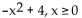 Find the inverse of the function. -f(x)  =   A)    B)    C)    D)   