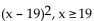 Find the inverse of the function. -f(x)  =   A)    B)    C)    D)   