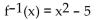 Find the inverse of the function. -f(x)  =   A)    B)    C)    D)  Not invertible