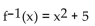 Find the inverse of the function. -f(x)  =   A)    B)    C)    D)  Not invertible