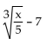 Find the inverse of the function. -f(x)  =   A)    B)    C)    D)   