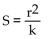 Write a formula to express the relationship. Use k as the constant of variation. -The surface area of a sphere S varies directly as the square of its radius r. A)    B)    C)    D)   