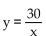 Find the constant of variation and construct the function that is expressed in each statement. -y varies inversely as x: y = 27, when x = 3 A)  y = 9x B)    C)    D)   