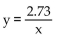 Find the constant of variation and construct the function that is expressed in each statement. -y varies inversely as x: y = 5.25, when x = 0.52 A)    B)  y = 10.1x C)    D)   