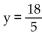 Solve the problem. -If y varies inversely as x, and y =   when x =   , find y when x =   . A)    B)    C)    D)   