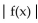 Provide an appropriate response. -True or false? In order to graph y =   , the graph is the same as that of y = f(x) for values of f(x) that are negative, and for nonnegative values of y = f(x), the graph is reflected across the x-axis.