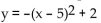 Provide an appropriate response. -Which function represents a vertical translation of the parabola   A)    B)    C)    D)   