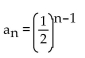 Write a formula for the nth term of the infinite sequence. Do not use a recursion formula. -  A)    B)    C)    D)   