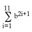 Write the series in summation notation. Use the index i and let i begin at 1 in each summation. -  A)    B)    C)    D)   