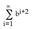 Write the series in summation notation. Use the index i and let i begin at 1 in each summation. -  A)    B)    C)    D)   