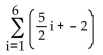 Find the requested sum of the arithmetic sequence. -  A)  6 B)    C)  26 D)  77