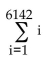 Find the requested sum of the arithmetic sequence. -  A)  6141 B)  6143 C)  18,865,153 D)  18,859,011
