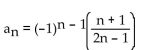 Write out the first five terms of the sequence. -  A)    B)    C)    D)   