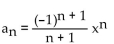 Write out the first five terms of the sequence. -  A)    B)    C)    D)   