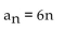 Write a formula for the nth term of the given geometric sequence. Do not use a recursion formula. -3, 9, 27, 81, 243, ... A)    B)    C)    D)   
