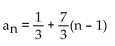 Write a formula for the nth term of the given geometric sequence. Do not use a recursion formula. -  A)    B)    C)    D)   