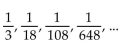 Write a formula for the nth term of the given geometric sequence. Do not use a recursion formula. -  A)    B)    C)    D)   
