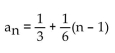 Write a formula for the nth term of the given geometric sequence. Do not use a recursion formula. -  A)    B)    C)    D)   