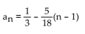 Write a formula for the nth term of the given geometric sequence. Do not use a recursion formula. -  A)    B)    C)    D)   