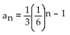 Write a formula for the nth term of the given geometric sequence. Do not use a recursion formula. -  A)    B)    C)    D)   