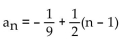 Write a formula for the nth term of the given geometric sequence. Do not use a recursion formula. -  A)    B)    C)    D)   
