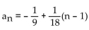 Write a formula for the nth term of the given geometric sequence. Do not use a recursion formula. -  A)    B)    C)    D)   
