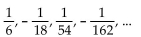 Write a formula for the nth term of the given geometric sequence. Do not use a recursion formula. -  A)    B)    C)    D)   