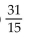 Find the sum of the geometric series. -  A)  2 B)    C)  10 D)   