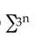 Write the geometric series in summation notation. -4 + 8 + 16 + 32 + 64 A)    B)    C)    D)   