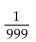 Write the repeating decimal number as a fraction. -0.1111 . . . A)    B)    C)    D)   