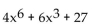 Write the complete binomial expansion. -  A)    B)    C)    D)   