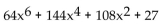 Write the complete binomial expansion. -  A)    B)    C)    D)   