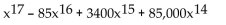 Write the first four terms of the binomial expansion. -  A)    B)    C)    D)   
