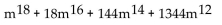 Write the first four terms of the binomial expansion. -  A)    B)    C)    D)   