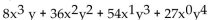 Write the first four terms of the binomial expansion. -  A)    B)    C)    D)   